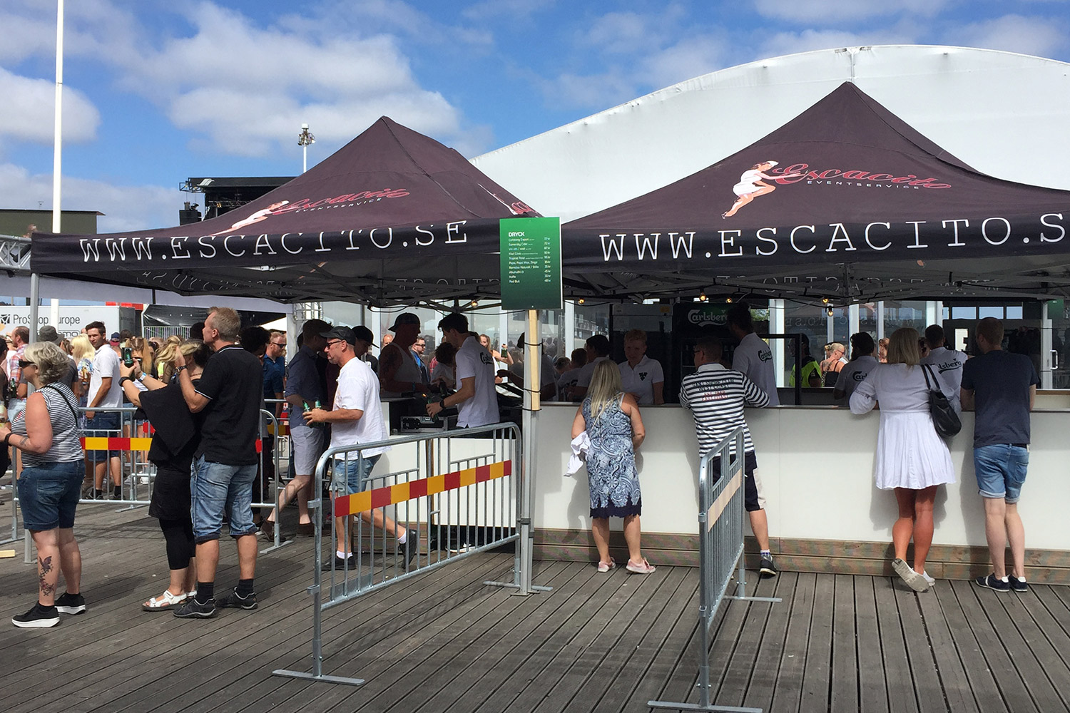 Alkoholservering Escacito Eventservice - Alkoholservering